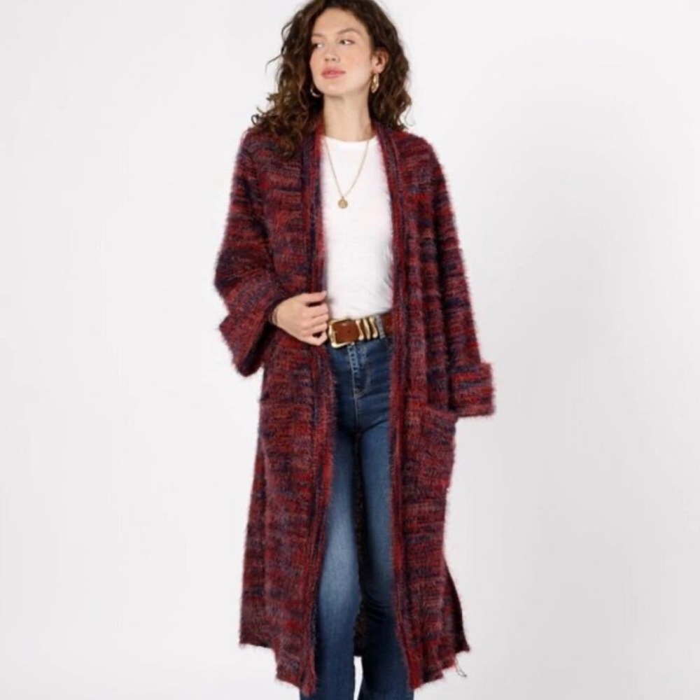 Band of the Free | Band of Gypsies long eyelash fringe duster cardigan
